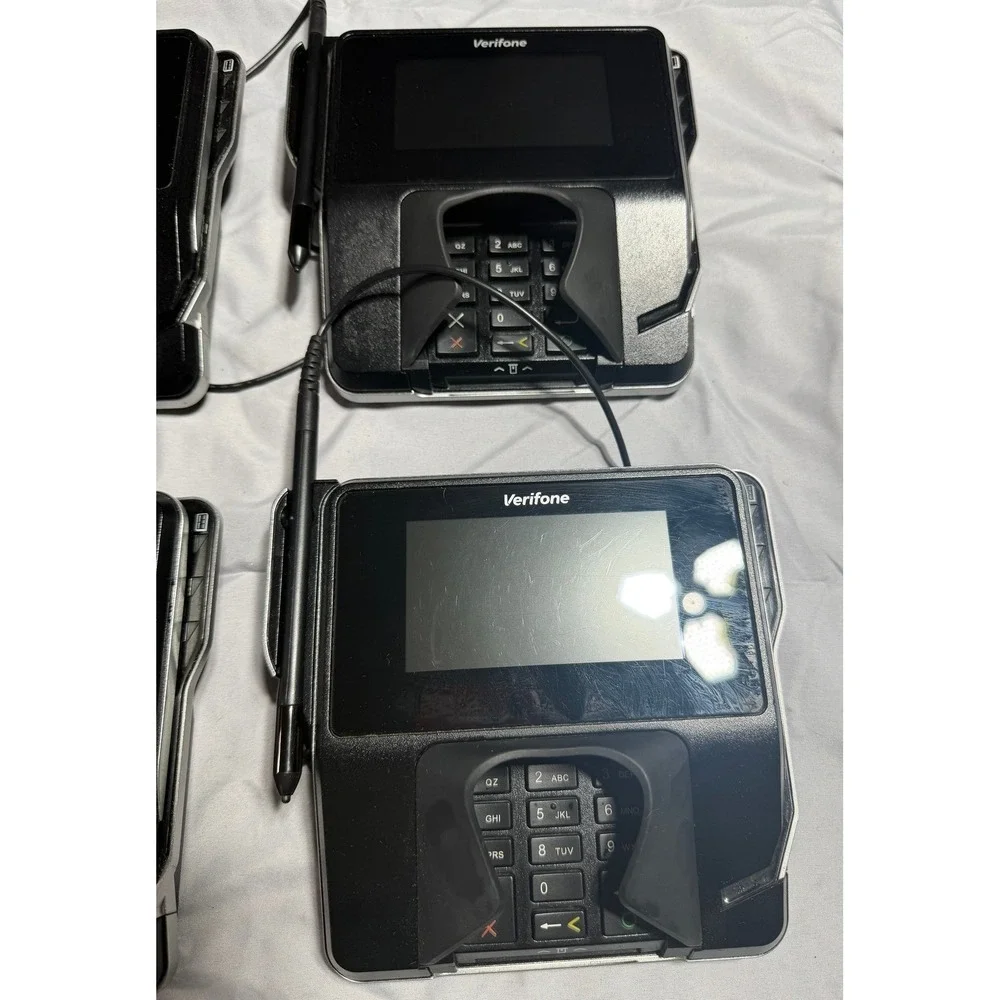 Lot of 6 Verifone MX 915 Credit Card POS Terminal Payment System M177-409-01-R